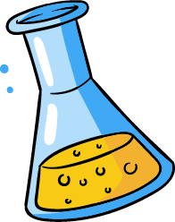 picture of a chemistry lab beaker